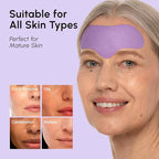 MAREE Forehead Wrinkle Patches – Collagen Wrinkle Patches with Retinol & Hyaluronic Acid for Face Lift – Fine Lines Deep Forehead Wrinkles Treatment Remover – Face Tape for Wrinkles Between Eyebrows