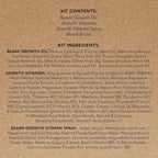 Beard Club Premium Beard Growth Kit - Growth Oil, Vitamins, Vitamin Spray & Boar Bristle Brush - Gift Set