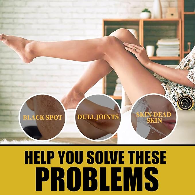 (29) Exfoliating Turmeric Body Scrub – Sea Salt, Jojoba & Almond Oil | Daily Body Exfoliator for Smooth, Radiant-Looking Skin | Gentle, Hydrating Scrub for All Skin Types (280ml)