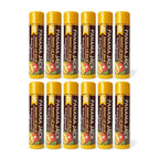 Panama Jack Sunscreen Lip Balm - SPF 45, Broad Spectrum UVA-UVB Sunscreen Protection, Prevents & Soothes Dry, Chapped Lips, Mango, 12-pack