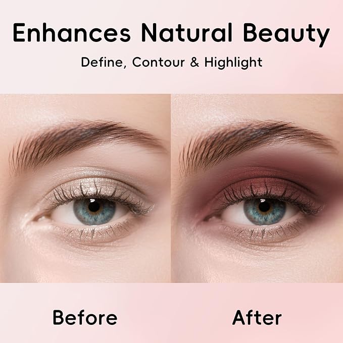 Eyeshadow Stick 3Pcs Set, Metallic & Shimmer Shades for Bold Looks, Waterproof & Smudge-Proof Pencil, Color Includes Arabian Spice, Brush Shimmer, Lion Gold, 1.9g Each