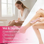 2-in-1 Bikini Trimmer for Women, Bikini Shaver, Dual Head Electric Razor, IPX7 Waterproof Wet/Dry, USB Rechargeable for Pubic/Underarm/Leg, Pink