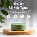 Bloom Conditioner Bar, Vegan Solid Hair Conditioner for Hair Growth & Scalp Health, with Rosemary, Lavender, Peppermint, Zero Waste, Travel-Friendly