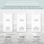 ILES FORMULA Mini Signature Collection – Moisturizing Travel Shampoo & Conditioner w/Mini Finishing Serum Blow Dry Cream for Dry, Damaged, Frizzy Hair - Salon Grade Anti-Frizz Hydrating Hair Care Set