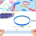 1000pcs Brown Mini Hair Rubber Bands,Soft Small Hair Ties Bands for Kids Toddlers Girls,Elastic Hair Ties for Hair Styling Ponytails Hair Accessories (Multicolored)