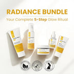 Radiance Bundle – 5-Step Advanced Brightening System – Complete Skincare Kit with Face Wash, Gel, Cream, Serum & SPF Moisturizer