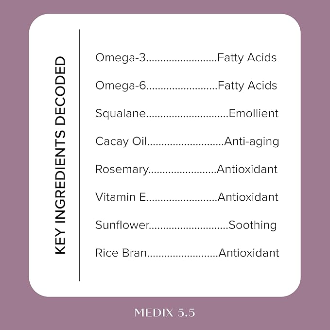 MEDIX Body & Face Moisturizer 20% Vitamin F Oil Body Booster & Face Serum | Concentrated Vitamin F + Vitamin E Oil Skin Care Super Serum For Crepey Skin & Protecting Skin Barrier, 2-Pack