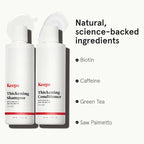 Keeps Men’s Hair Loss Shampoo & Conditioner with Biotin - Anti-Thinning & Hair Growth Products for Men - DHT Blocker with Saw Palmetto & Caffeine for Fuller, Thicker Looking Hair - Color-Safe