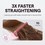 Wavytalk Pro Steam Hair Straightener Brush, Steamline Pro 3 in 1 Straightening Brush, Steam Reduces Damage, Nourishes Hair, and Expedites Straightening