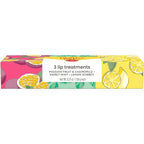 Burt's Bees Stocking Stuffers, 3 Overnight Lip Sleeping Mask Christmas Gifts Set - Exfoliating Scrub Restores, Hydrates & Smooths to Reduce Fine Lines, Passionfruit, Sweet Mint, Lemon Sorbet (3-Pack)