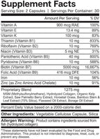 Essential Elements® Hair Hero™ - Hair Vitamins for Men - Broad-Spectrum Support with 5000 mcg Biotin - 60 Count - 30 Servings