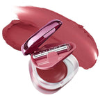 ORBITA LIP AND CHEEK BLURRING POT | Lip & Cheek Tint with Soft Velvety Mud Texture, Blur Matte Finish Lipstick, Featherlight, Multi-Use Makeup, Buildable Color, Long-Wearing (004 Vulcan)