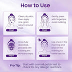 Caffeine & Retinol Under Eye Serum – Dermatologist-Tested, Fast Absorbing, Correction for Puffy Eye Bags Fine Lines Dark Circles Wrinkles While Providing Moisturizing Care