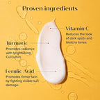 Medix 5.5 Exfoliating AHA Glycolic Acid Face & Body Wash Cleanser + Vitamin C Moisturizing Body Cream Lotion Skin Care 2PC Set | Alpha Hydroxy Acid & Lactic Acid Foaming Face Wash, 2-PC