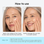 MAREE Face Moisturizer Retinol DD Cream for Face - Daily Wrinkle Cream for Women - Anti Aging Face Cream - Facial Moisturizer with Collagen - Crema Hidratante Para la Cara for Skin Tightening