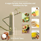 hersteller Nearby Recharging Lip Balm Vegan Butter Complex Intensive Moisturizing Treatment for Dry Lips and Cheek Natural Healthy (Nutty)