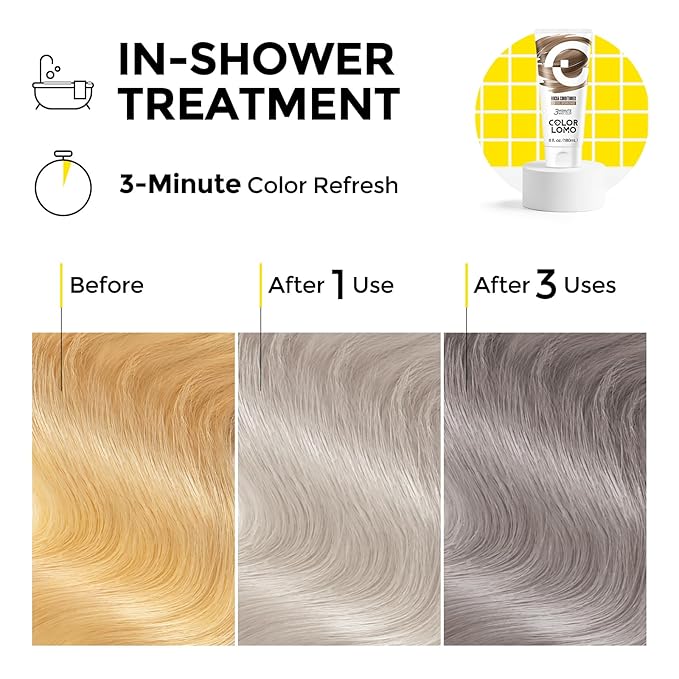 Semi Permanent Hair Color - 6 oz Color Depositing Conditioner with Shea Butter & Almond Oil- Color Conditioner Depositing Hair Mask - Vegan, Paraben, Ammonia & Sulfate Free -Mocha