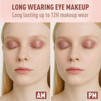 FV Cream Shimmer Eyeshadow Stick，Long Lasting & Waterproof, Multi-Use & High Pigment Eyeshadow Makeup Stick (Rose Shimmer)