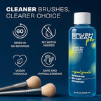 Original Makeup Brush Cleaner - Professional Cleanser for Makeup Brushes - Quick-Drying, Rinse-Free Formula - Removes Stubborn Waterproof Make Up, 8 oz