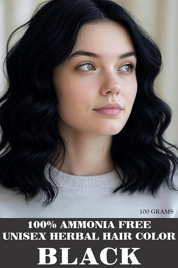 FUEL THE ARMY® 80% Natural Hair Dye 100 Grams (Black)