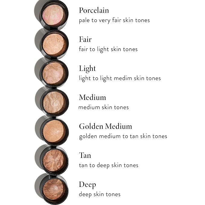 LAURA GELLER NEW YORK Award-Winning Baked Balance-n-Brighten To Go Travel Size Color Correcting Powder Foundation - Tan - Buildable Light to Medium Coverage - Demi-Matte Natural