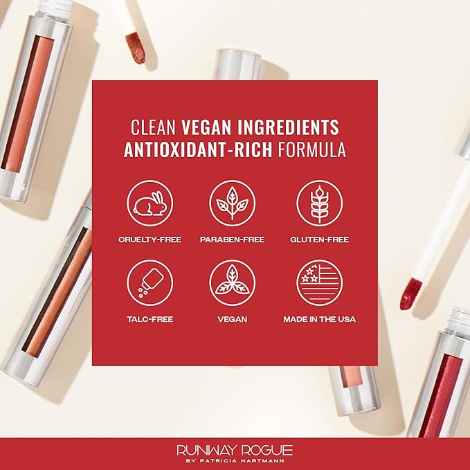 Runway Rogue Silk Glam Liquid Lipstick, Long Wear Frosted Blush Rosy-Pink Lipstick, ‘Jet Set’