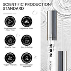 Lash Serum, Eyelash Growth Serum with Advanced Formula, Eyelash Enhancing for Longer Thicker and Fuller Looking Lashes, Vegan & Cruelty-Free for Sensitive Eyes (5mL)