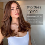 AIMIKE Round Brush for Blow Out, Small Round Hair Brush with Nano Thermal Ceramic Tech, Quick Blow Drying & Styling, Volumizing Blowout Brushes for Women Short Hair, 1.3 in Barrel (Not-electric)