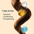 MAREE Deep Conditioning Hair Mask for Damaged Hair – Argan Oil & Biotin Jojoba Hair Treatment – Hair Repair Mask for Dry, Curly, Frizzy Color-Treated Hair Care – Mascarilla Para el Cabello Hidratante