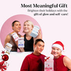 Premium Jelly Face Mask for Facials - Bulgarian Rose, 24K Gold, Lavender & Hyaluronic Acid (Pack of 4) - Hydrating, Brightening & Nourishing Jelly Mask | Christmas Gifts for Women, Gifts for Women