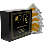 24K Gold Eye Treatment Masks - Under Eye Patches, Under Eye Bags Treatment, Eye Mask for Puffy Eyes, Anti-Wrinkle, Dark Circles, Gel Pads 15 Pairs