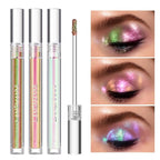Jolilab Metallic Liquid Chameleon Eyeshadow, Multi-Dimensional Eye Looks, Long-lasting Holographic Glitter Multichrome Eyeshadows Makeup (#002+006+013)