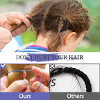 1000PCS Hair Rubber Bands(deep color)