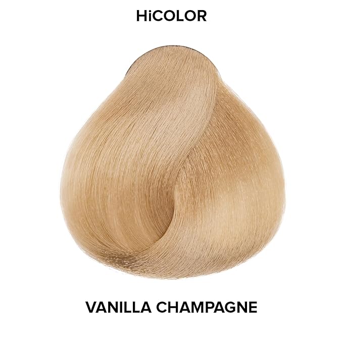 L'OREAL TECHNIQUE HiColor Browns & Blondes Permanent Hair Color - Lifts Dark Hair in One Step Leaving No Brassiness, Rich and Smooth Creme Formula, Intense & Long-Lasting, H14 Vanilla Champagne
