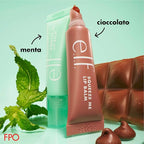 e.l.f. Squeeze Me More Lip Balm Duo, Moisturizing Balm For A Sheer Tint Of Color, Made With Hyaluronic Acid, Vegan & Cruelty-Free, Mint & Chocolate (Pack of 2)