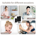 Hair Ties, 100 Pack Nylon Elastic Bands for Women, Seamless Damage-Free Ponytail Holders, Thick Hair Accessories. (brown)