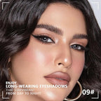 Kaely Powder Eyeshadow Quad, Sheerly Nude Glitter Eyeshadow Palette Makeup, Neutral Eye Shadow Palette for Older Women Pigmented Waterproof, sombras para ojos, Blendable, Cruelty-free, 09