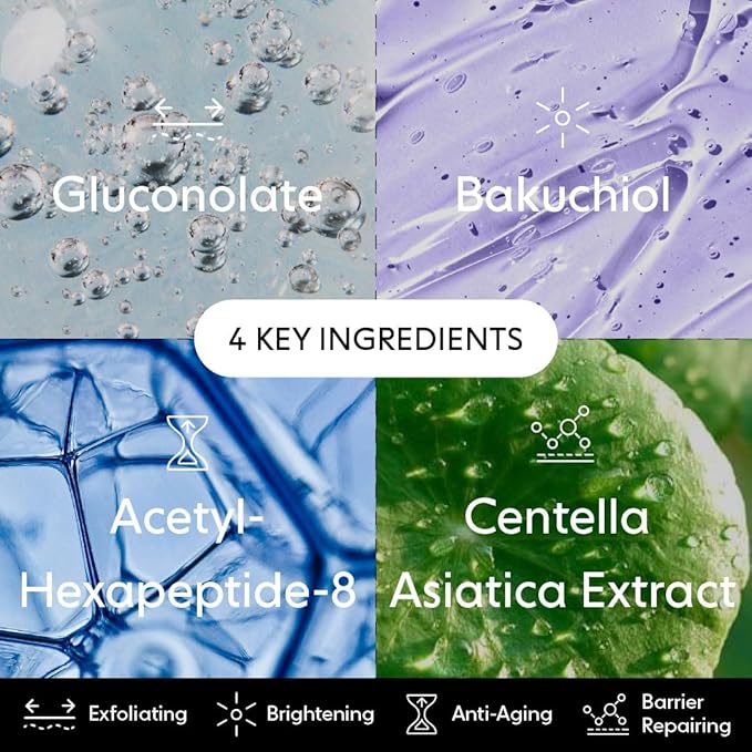 LOOPS Exfoliating Toner - Refine, Resurface, and Rebalance Skin - Pre-soaked Bamboo Pad - Skincare Toners for Face - Exfoliatings Treatment Toner - Exfoliating Pads - Gifts for Women, Stocking Stuffer