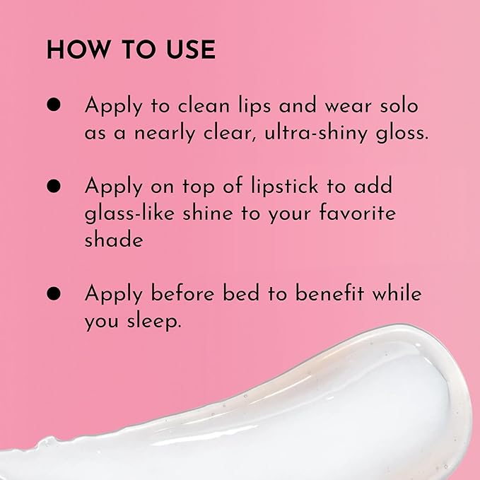 Lawless Queen Forget the Filler Lip Plumping Line Smoothing Gloss - Rosy Outlook - Premium Volumizing Lip Gloss with Natural Ingredients Designed to Plump, Firm, and Hydrate Lips 0.19 oz