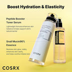 COSRX Snail Mucin 96% Peptide Booster Set - Amazon Exclusive - Korean Skin Care, Gift Sets, Skin Care Sets for Women, Advanced Snail Mucin Serum, Face Serum, Stocking Stuffers for Women