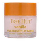 Tree Hut Vanilla Overnight Lip Mask, Deeply Hydrating Leave-On Treatment for Soft Lips, Self Care Essential, Holiday Gift & Stocking Stuffer, 6 oz