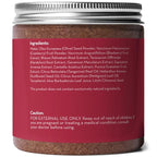 Pure Body Naturals Superfruit Smoothie Scrub, 8.8 fl oz | Antioxidant-Rich Exfoliating Scrub for Smooth, Rejuvenated Skin