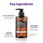 KUNDAL Korean Shampoo and Conditioner Set [Amber Vanilla] Salon-quality, Long Lasting Scent, Moisturizing, Sulfate-Free, Argan & Macadamia Oil, Korean Hair care,16.9 fl oz each, Stocking Stuffers