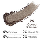 UCANBE Cocoa Brown Shimmer Single Matte Eyeshadow, Mini Eye Shadow Powder Makeup Palette for Natural & Smoky Eye Looks, Highly Pigmented Professional Long-Lasting Waterproof Blendable