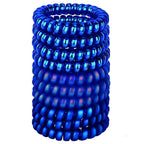 JessLab Spiral Hair Ties for Women, 10-Pack Traceless No-Damage Ponytail Holders, Coils Hair Bands for Girls, Assorted Colors