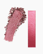 MAKE Beauty Multi-Chromatic Eye Shadow. Metal Reflecting Luminous Foil Finish Creamy, Buildable, Dimensional Long-wear, Crease-proof Powder Eyeshadow, Multichrome Shade - Rover, Magenta Pink