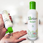 Sorion Shampoo for Collagen Boost with Coconut Oil and Pala Indigo Essential Oils, Herbal Repair for Damaged Hair, Gently Nourishing Scalp Treatment