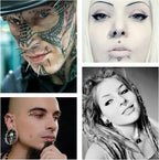 20G 100pcs Professional Piercing Needles - 316L Stainless Steel Jewelry Needles Hollow Design, Micro Tips for Ear & Septum Precision Piercing