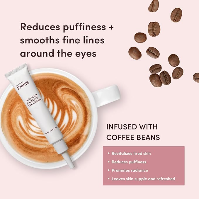 Botanic Pretti5 Advanced Radiance Eye Cream — a Fast-Absorbing Treatment that Tackles Puffiness, Dark Circles, Boosts Circulation & Smooths Fine Lines Around the Eyes