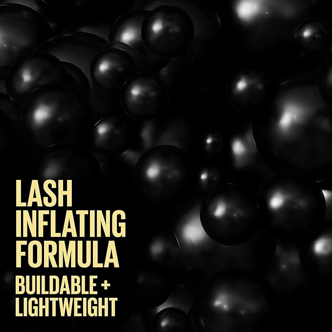 Maybelline The Colossal Bubble Washable Mascara, Buildable Mascara Volume and Length Formula for Bold, Separated Lashes, Very Black, 1 Count